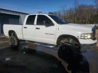 2003 Dodge Ram 2500 ST with VIN 3D7KU28C53G839865, listed as a Copart auction lot 88708415 with 323,889 mi miles and Salvage Title. Bid and sale history available at carsss.com. Image 4.