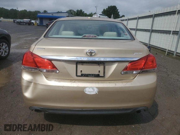 2011 Toyota Avalon with VIN 4T1BK3DBXBU412577, listed as a Copart auction lot 59008835 with 142,638 mi miles and Salvage title. Bid and sale history available at DreamBid. Image 6.