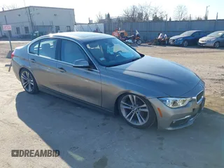 2018 BMW 3 Series 330i xDrive with VIN WBA8D9C57JA615088, listed as a IAAI auction lot 41795266 with 41,979 mi miles and . Bid and sale history available at DreamBid. Image 1.