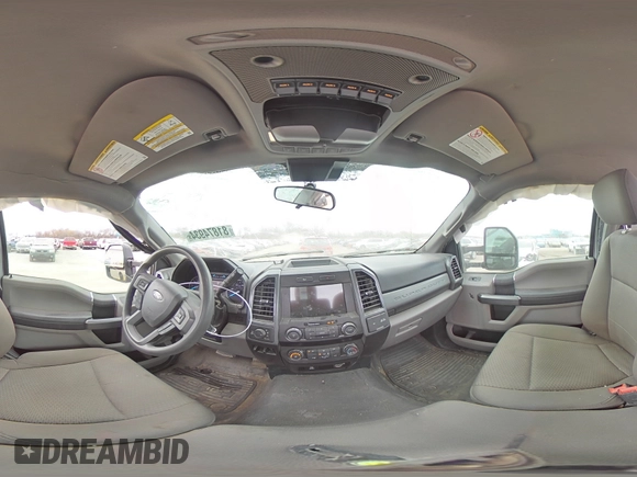 2022 Ford F-250 XL with VIN 1FTBF2B62NED30463, listed as a Copart auction lot 81874934 with 28,994 mi miles and Salvage title. Bid and sale history available at DreamBid. Image 13.