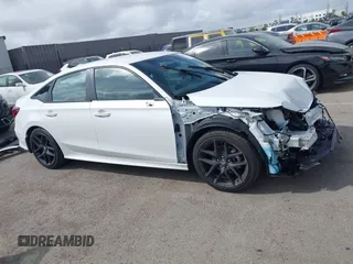 2025 Honda Civic Sport with VIN 2HGFE2F53SH547032, listed as a IAAI auction lot 41894215 with 6,438 mi miles and . Bid and sale history available at DreamBid. Image 14.