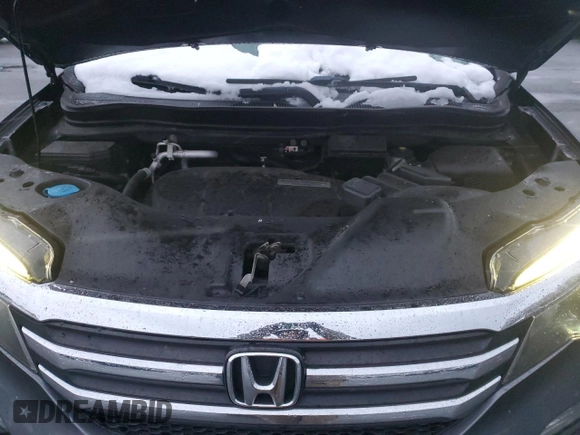 2017 Honda Pilot EX-L with VIN 5FNYF6H54HB008054, listed as a Copart auction lot 82758704 with 124,024 mi miles and Salvage Title. Bid and sale history available at DreamBid. Image 13.
