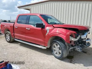2021 Ford F-150 XL with VIN 1FTEW1C52MFA73276, listed as a Copart auction lot 61730665 with 163,262 mi miles and Salvage title. Bid and sale history available at DreamBid. Image 4.