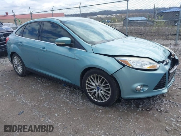 2012 Ford Focus SEL with VIN 1FAHP3H29CL248780, listed as a IAAI auction lot 41961348 with 120,719 mi miles. Bid and sale history available at carsss.com. Image 1.