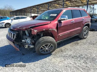 2018 Jeep Grand Cherokee Limited with VIN 1C4RJFBG8JC324928, listed as a Copart auction lot 48855095 with 72,983 mi miles and Salvage Title. Bid and sale history available at DreamBid. Image 1.