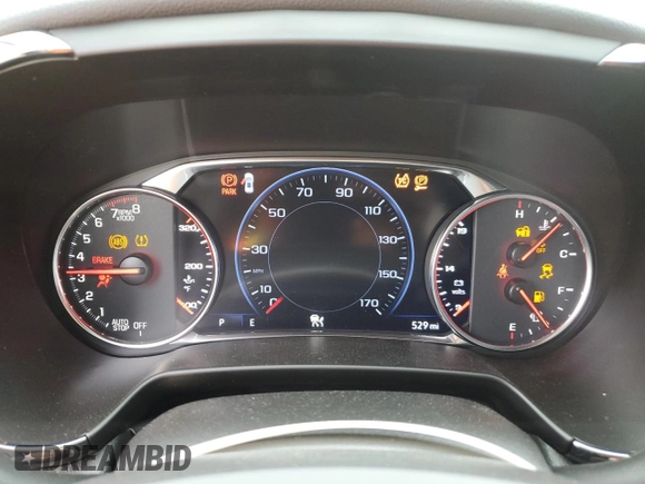 2025 Chevrolet Blazer RS with VIN 3GNKBKRS1SS103773, listed as a Copart auction lot 53402495 with 529 mi miles and Clean title. Bid and sale history available at DreamBid. Image 9.
