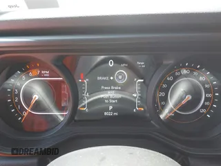 2025 Jeep Wrangler Rubicon with VIN 1C4PJXFN2SW527531, listed as a IAAI auction lot 42267227 with 8,022 mi miles and . Bid and sale history available at DreamBid. Image 7.