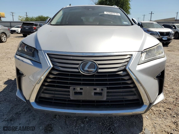 2017 Lexus RX with VIN 2T2ZZMCAXHC080087, listed as a Copart auction lot 51537715 with 141,461 mi miles and Salvage Title. Bid and sale history available at carsss.com. Image 5.