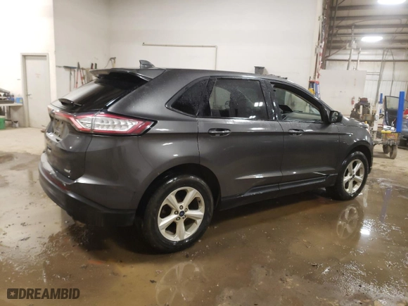 2017 Ford Edge SE with VIN 2FMPK4G98HBB96151, listed as a Copart auction lot 48922945 with 81,756 mi miles and Clean Title. Bid and sale history available at carsss.com. Image 3.