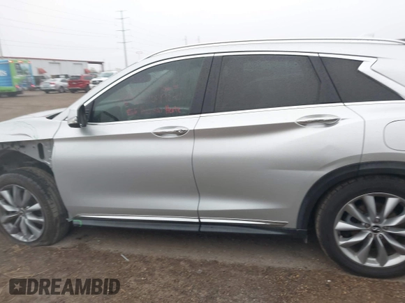 2019 Infiniti QX50 Essential with VIN 3PCAJ5M19KF147049, listed as a IAAI auction lot 41428298 with 68,586 mi miles and . Bid and sale history available at DreamBid. Image 15.