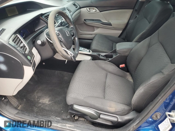 2013 Honda Civic LX z VIN 19XFB2F58DE073892, wystawiony jako Copart lot #59929815 z przebiegiem 166 562 mil mil oraz Szkoda całkowita • Salvage title. Historia ofert i sprzedaży dostępna na DreamBid. Obrazek 7.