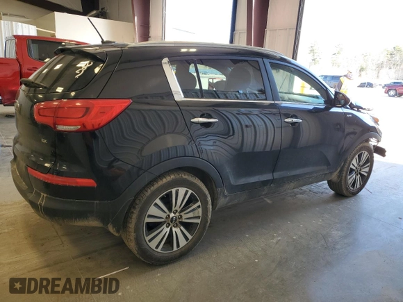 2016 Kia Sportage EX with VIN KNDPCCAC4G7833172, listed as a Copart auction lot 49626845 with 115,133 mi miles and Salvage Title. Bid and sale history available at carsss.com. Image 3.