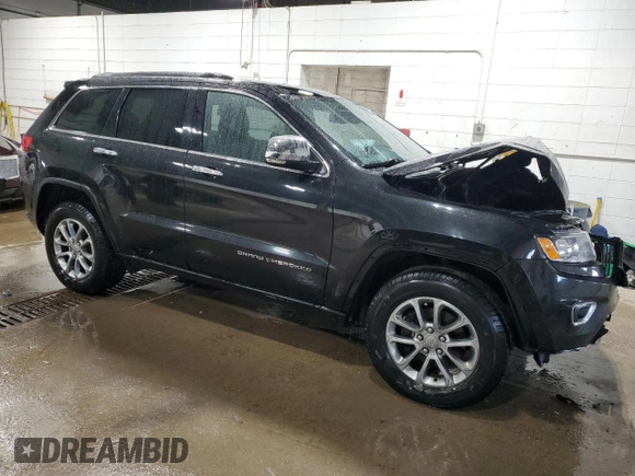 2014 Jeep Grand Cherokee Limited with VIN 1C4RJFBG3EC567844, listed as a Copart auction lot 51058165 with 139,337 mi miles and Salvage Title. Bid and sale history available at carsss.com. Image 4.