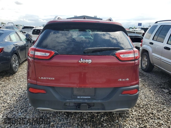 2017 Jeep Cherokee High Altitude with VIN 1C4PJMDS1HW504614, listed as a Copart auction lot 55688225 with 73,099 mi miles and Salvage title. Bid and sale history available at DreamBid. Image 6.