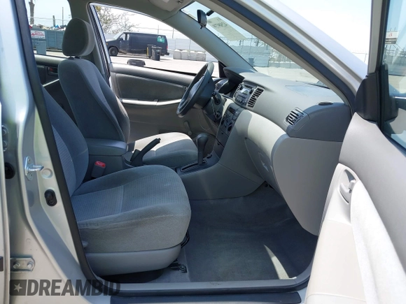 2007 Toyota Corolla CE with VIN JTDBR32E570108648, listed as a IAAI auction lot 42509739 with 61,309 mi miles and . Bid and sale history available at DreamBid. Image 5.