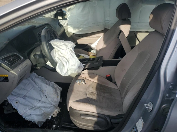 2017 Hyundai Sonata 2.4L with VIN 5NPE24AF3HH441971, listed as a Copart auction lot 48954245 with Not Provided miles and Salvage Title. Bid and sale history available at DreamBid. Image 7.