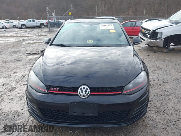 2017 Volkswagen Golf GTI S with VIN 3VW547AU5HM065033, listed as a IAAI auction lot 41461817 with 114,879 mi miles. Bid and sale history available at carsss.com. Image 12.