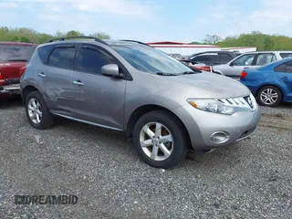 2010 Nissan Murano SL with VIN JN8AZ1MW1AW113943, listed as a IAAI auction lot 41008675 with 145,407 mi miles. Bid and sale history available at carsss.com. Image 1.