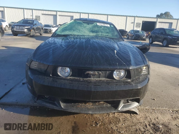 2011 Ford Mustang GT with VIN 1ZVBP8CFXB5148971, listed as a Copart auction lot 43410075 with 150,070 mi miles and Salvage Title. Bid and sale history available at carsss.com. Image 5.