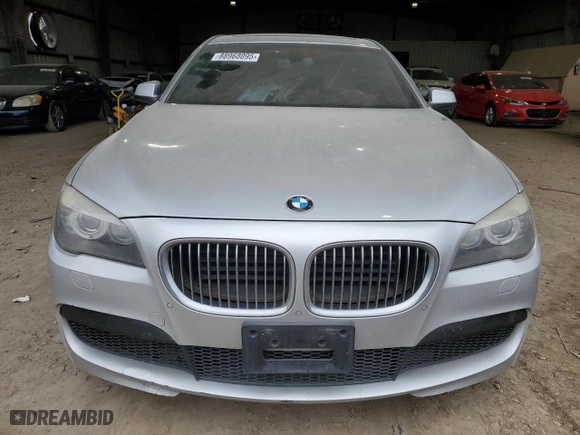 2011 BMW 7 Series 750Li with VIN WBAKB8C55BCY65375, listed as a Copart auction lot 88968095 with 127,551 mi miles and Salvage Title. Bid and sale history available at carsss.com. Image 5.