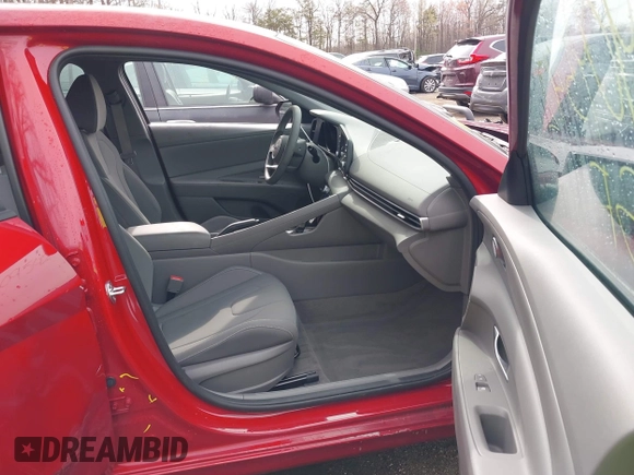 2023 Hyundai Elantra SEL with VIN KMHLM4AG5PU460869, listed as a IAAI auction lot 41909542 with 27,813 mi miles and . Bid and sale history available at DreamBid. Image 5.