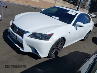 2015 Lexus GS 350 with VIN JTHBE1BLXFA007479, listed as a IAAI auction lot 41680349 with 165,102 mi miles and . Bid and sale history available at DreamBid. Image 2.