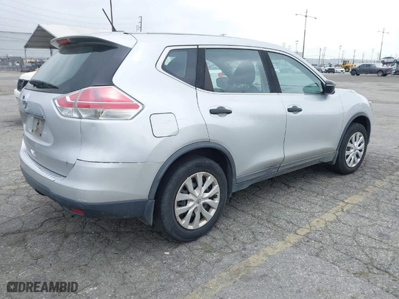 2016 Nissan Rogue SV with VIN KNMAT2MT9GP734357, listed as a IAAI auction lot 41904760 with 164,809 mi miles. Bid and sale history available at carsss.com. Image 4.