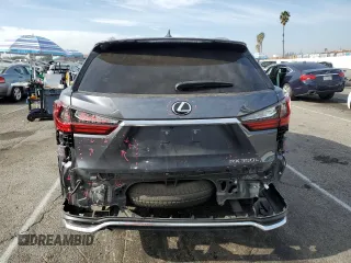 2022 Lexus RX with VIN JTJHZKEA4N2027426, listed as a Copart auction lot 84962384 with 48,547 mi miles and Salvage Title. Bid and sale history available at carsss.com. Image 6.