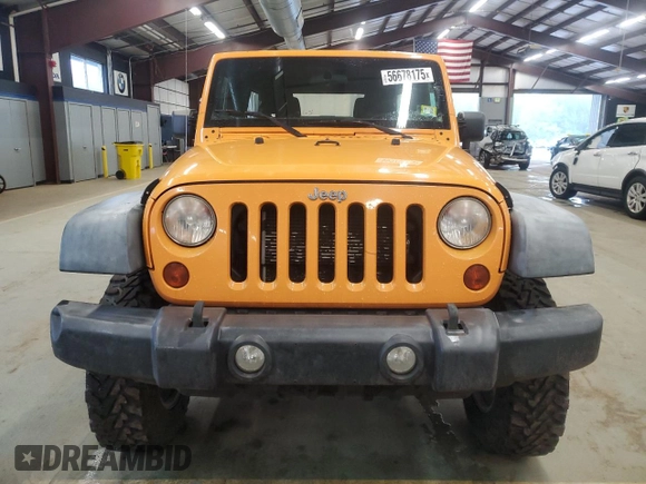 2012 Jeep Wrangler Unlimited Sport with VIN 1C4BJWDG1CL131876, listed as a Copart auction lot 56678175 with 217,109 mi miles and Clean title. Bid and sale history available at DreamBid. Image 5.