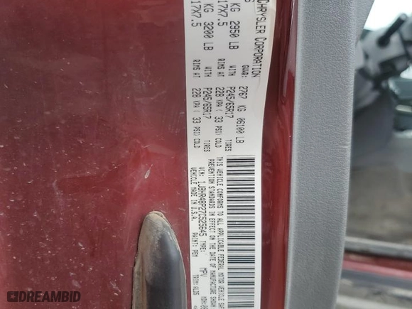 2007 Jeep Grand Cherokee Laredo with VIN 1J8HR48P27C525645, listed as a Copart auction lot 48421375 with 195,910 mi miles and Salvage Title. Bid and sale history available at carsss.com. Image 15.