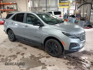 2024 Chevrolet Equinox LS z VIN 3GNAXSEG4RL348814, wystawiony jako IAAI lot #41591701 z przebiegiem 2 127 mil mil oraz . Historia ofert i sprzedaży dostępna na DreamBid. Obrazek 1.