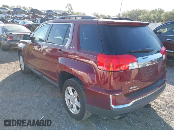 2016 GMC Terrain SLE with VIN 2GKALNEK6G6134990, listed as a IAAI auction lot 42006820 with 152,050 mi miles. Bid and sale history available at carsss.com. Image 3.