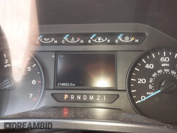 2016 Ford F-150 XL with VIN 1FTEX1CF6GKF91909, listed as a IAAI auction lot 42495243 with 219,952 mi miles and . Bid and sale history available at DreamBid. Image 14.