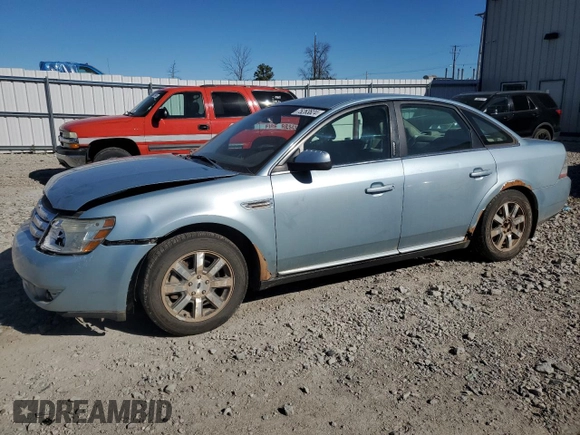 2008 Ford Taurus SEL with VIN 1FAHP24W48G178236, listed as a Copart auction lot 75263824 with 188,049 mi miles and Non Repairable. Bid and sale history available at carsss.com. Image 1.