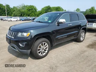 2014 Jeep Grand Cherokee Limited z VIN 1C4RJFBGXEC125319, wystawiony jako Copart lot #59983965 z przebiegiem 257 951 mil mil oraz Czysty tytuł • Clean title. Historia ofert i sprzedaży dostępna na DreamBid. Obrazek 1.