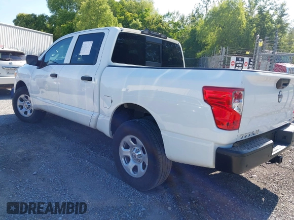 2023 Nissan Titan SV with VIN 1N6AA1EC1PN114674, listed as a IAAI auction lot 42141106 with 18,271 mi miles and . Bid and sale history available at DreamBid. Image 3.