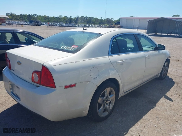 2008 Chevrolet Malibu LT w/1LT with VIN 1G1ZH57B584284372, listed as a IAAI auction lot 41892230 with 148,457 mi miles. Bid and sale history available at carsss.com. Image 4.