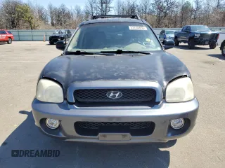 2004 Hyundai Santa Fe GLS with VIN KM8SC13E54U700457, listed as a Copart auction lot 53755855 with 101,565 mi miles and Clean Title. Bid and sale history available at DreamBid. Image 5.