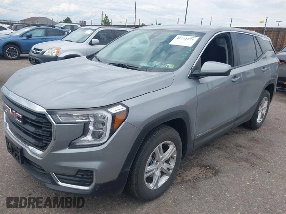 2024 GMC Terrain SLE with VIN 3GKALTEGXRL347620, listed as a IAAI auction lot 42772271 with 25,949 mi miles and . Bid and sale history available at DreamBid. Image 2.