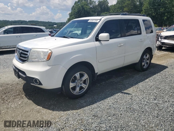 2012 Honda Pilot EX-L with VIN 5FNYF4H57CB083926, listed as a Copart auction lot 63507295 with 177,458 mi miles and Salvage title. Bid and sale history available at DreamBid. Image 1.