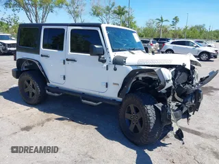 2016 Jeep Wrangler Unlimited Sport with VIN 1C4BJWDG3GL282787, listed as a IAAI auction lot 41849527 with 75,578 mi miles and . Bid and sale history available at DreamBid. Image 1.