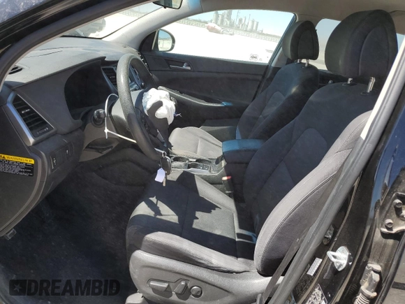 2017 Hyundai Tucson SE with VIN KM8J33A40HU409713, listed as a Copart auction lot 50105805 with 100,463 mi miles and Salvage Title. Bid and sale history available at DreamBid. Image 7.