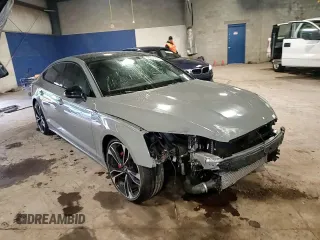 2021 Audi S5 Sportback Premium Plus z VIN WAUC4CF57MA043351, wystawiony jako Copart lot #58351495 z przebiegiem 24 693 mil mil oraz Szkoda całkowita • Salvage title. Historia ofert i sprzedaży dostępna na DreamBid. Obrazek 14.