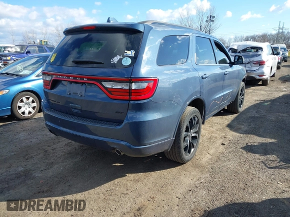 2020 Dodge Durango GT with VIN 1C4RDJDG1LC372863, listed as a IAAI auction lot 41738798 with 30,252 mi miles and . Bid and sale history available at DreamBid. Image 4.