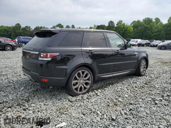 2017 Land Rover Range Rover Sport HSE z VIN SALWR2FV3HA685463, wystawiony jako Copart lot #57492465 z przebiegiem 116 997 mil mil oraz Szkoda całkowita • Salvage title. Historia ofert i sprzedaży dostępna na DreamBid. Obrazek 3.