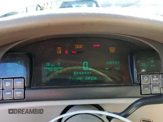 1998 Cadillac DeVille with VIN 1G6KD54Y6WU702886, listed as a Copart auction lot 42737665 with 106,454 mi miles and Salvage Title. Bid and sale history available at carsss.com. Image 9.