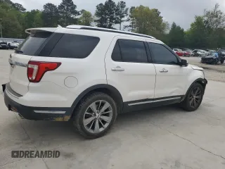 2018 Ford Explorer Limited with VIN 1FM5K7F86JGA16228, listed as a Copart auction lot 51294205 with 171,001 mi miles and Salvage Title. Bid and sale history available at carsss.com. Image 3.