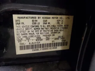 2005 Nissan Altima SE with VIN 1N4BL11E85C121533, listed as a Copart auction lot 88340525 with 150,437 mi miles and Clean Title. Bid and sale history available at carsss.com. Image 12.
