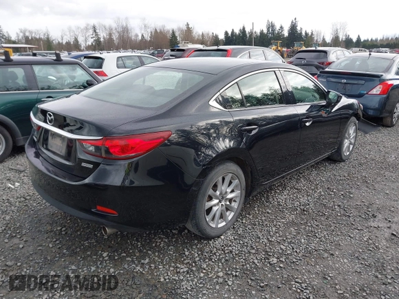 2016 Mazda Mazda6 i Sport with VIN JM1GJ1U58G1405227, listed as a IAAI auction lot 41798350 with 118,151 mi miles. Bid and sale history available at carsss.com. Image 4.