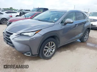 2016 Lexus NX 200t with VIN JTJBARBZ6G2049270, listed as a IAAI auction lot 42111947 with 189,706 mi miles. Bid and sale history available at carsss.com. Image 2.